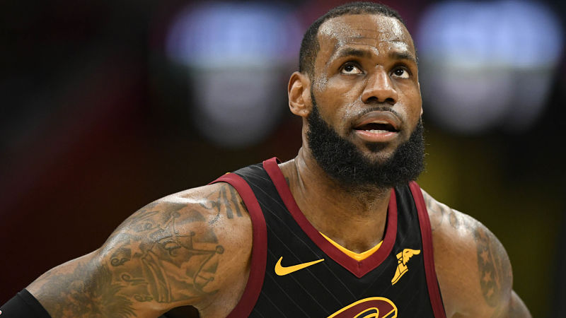 Cleveland Cavaliers forward LeBron James