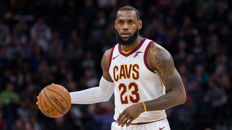 Cleveland Cavaliers forward LeBron James