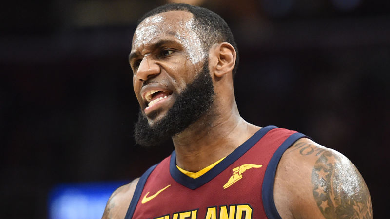 Cleveland Cavaliers forward LeBron James