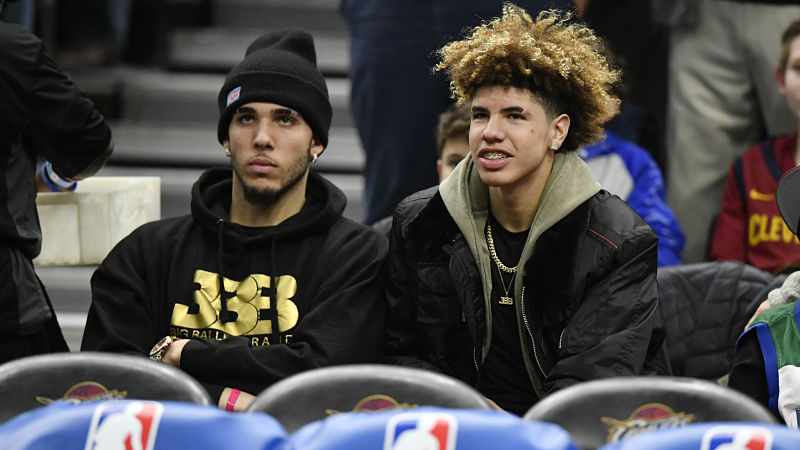 LiAngelo Ball and LaMelo Ball