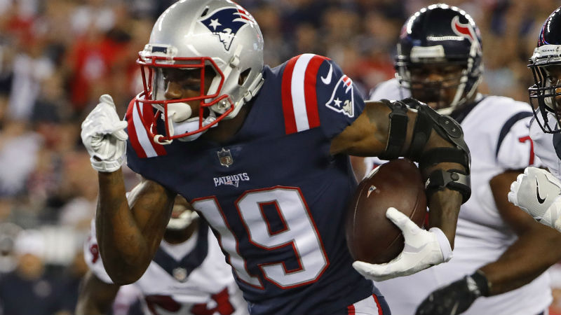 New England Patriots wide receiver Malcolm Mitchell