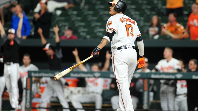 Baltimore Orioles third baseman Manny Machado