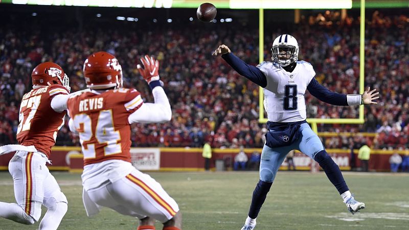 Tennessee Titans quarterback Marcus Mariota