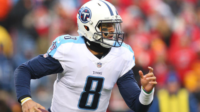 Tennessee Titans quarterback Marcus Mariota