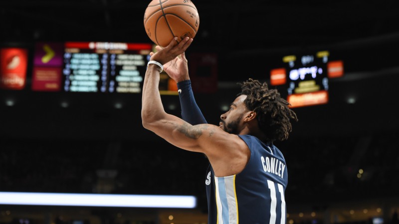 Memphis Grizzlies guard Mike Conley