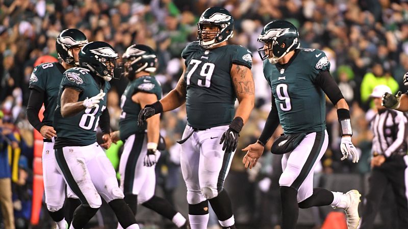 Philadelphia Eagles quarterback Nick Foles and wide receiver Torrey Smith