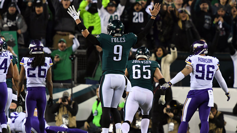 Philadelphia Eagles quarterback Nick Roles