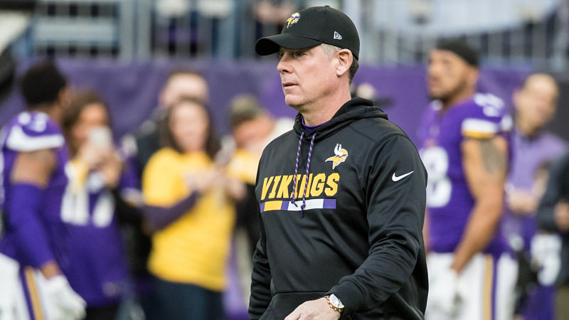 Minnesota Vikings offensive coordinator Pat Shurmur