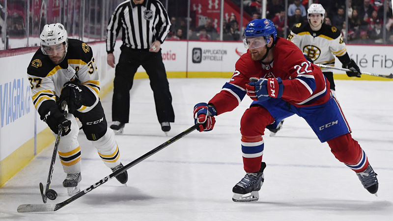 Boston bruins center Patrice Bergeron