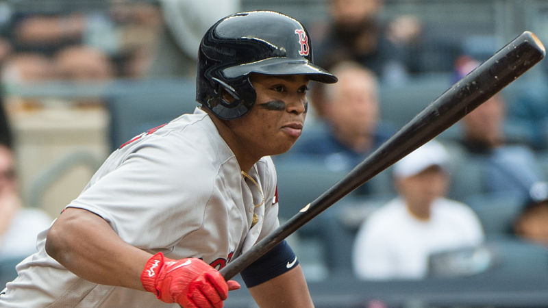 Boston Red Sox third baseman Rafael Devers