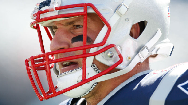 New England Patriots tight end Rob Gronkowski