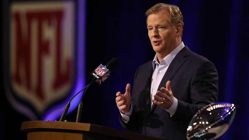 NFL commissioner Roger Goodell