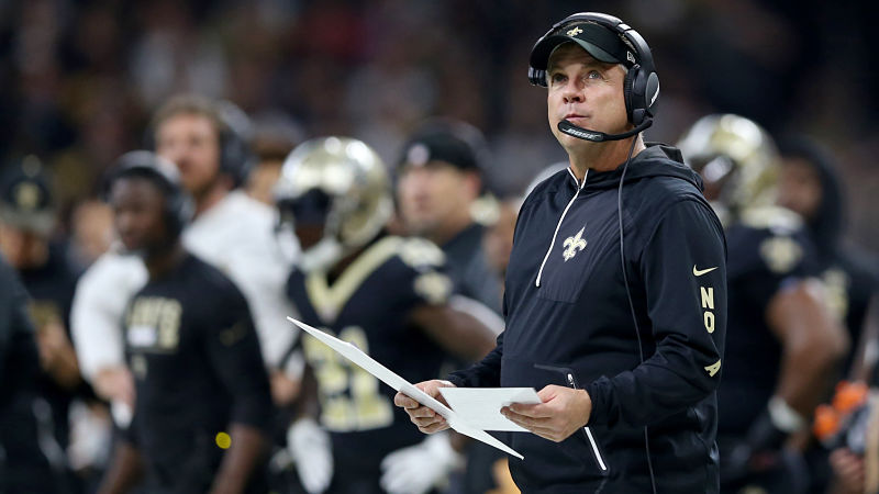 New Orleans Saints coach Sean Payton
