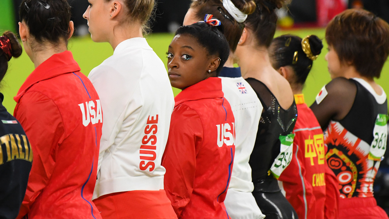 USA gymnast Simone Biles