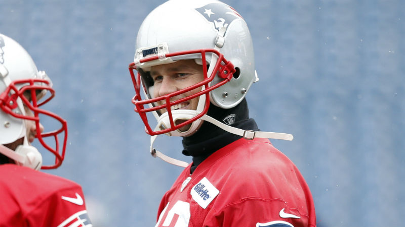 New England Patriots quarterback Tom Brady