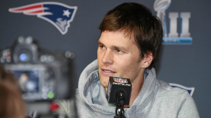 New England Patriots quarterback Tom Brady
