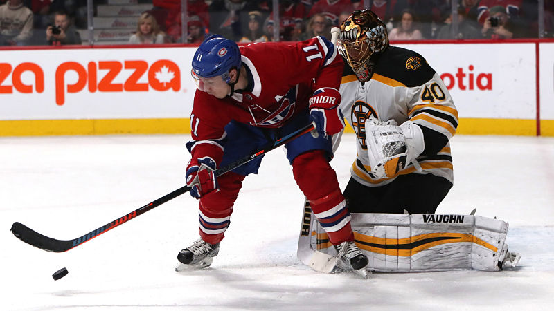 Boston Bruins goalie Tuukka Rask