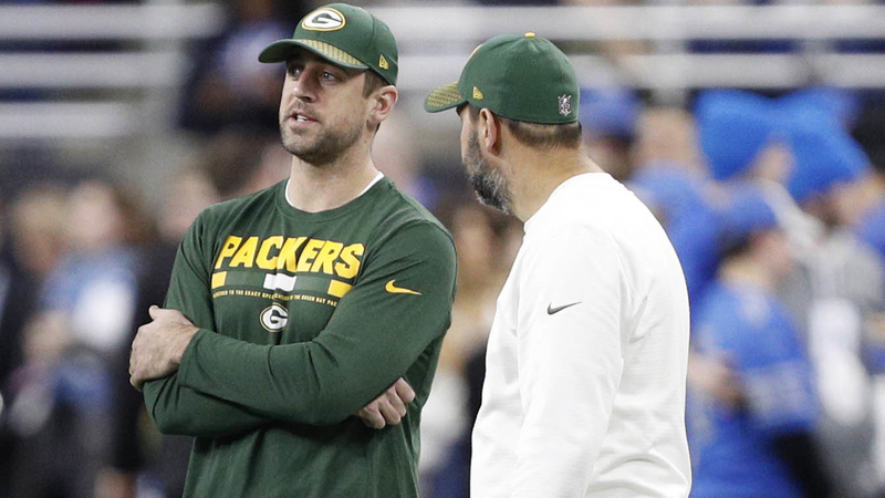 Packers quarterback Aaron Rodgers