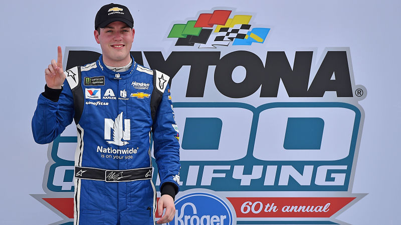 NASCAR driver Alex Bowman