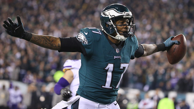 Philadelphia Eagles receiver Alshon Jeffery