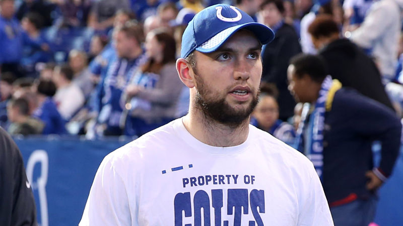 Indianapolis Colts quarterback Andrew Luck
