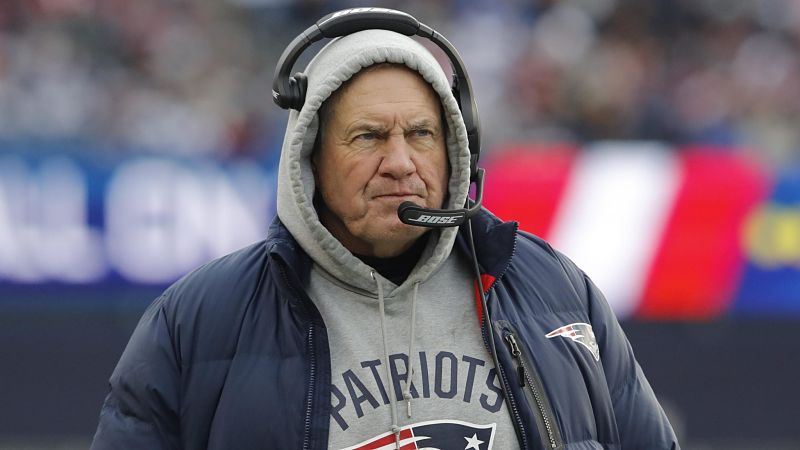 New England Patriots coach Bill Belichick