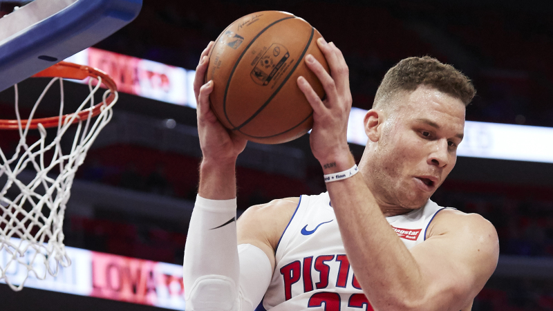 Detroit Pistons power forward Blake Griffin