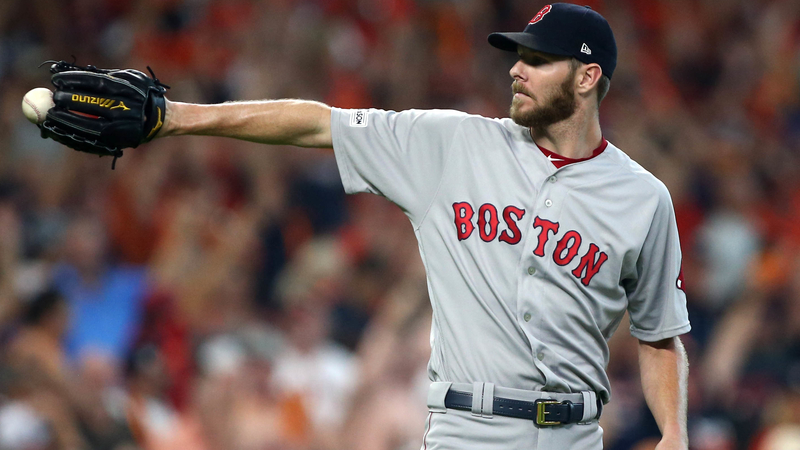 Red Sox pitcher Chris Sale
