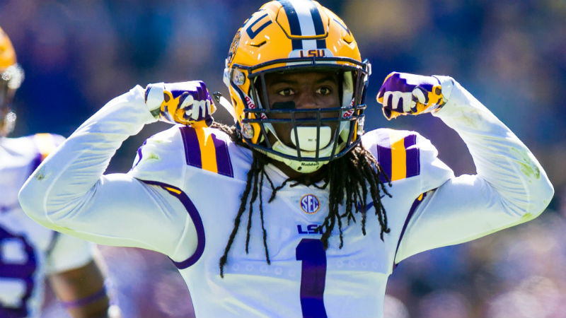 LSU Tigers defensive back Donte Jackson