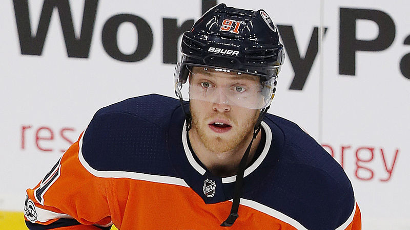 Edmonton Oilers forward Drake Caggiula