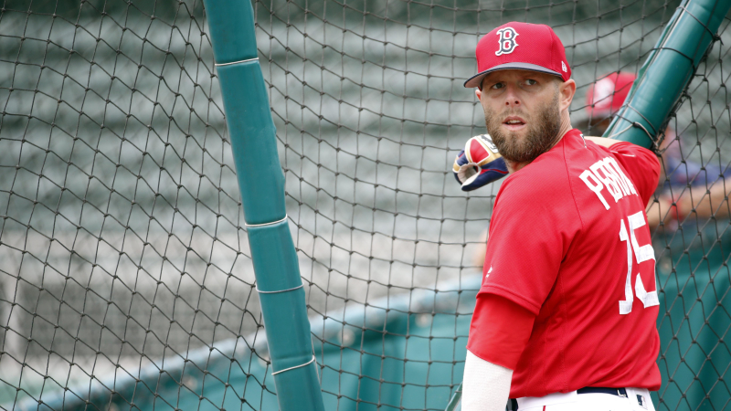 Boston Red Sox second baseman Dustin Pedroia