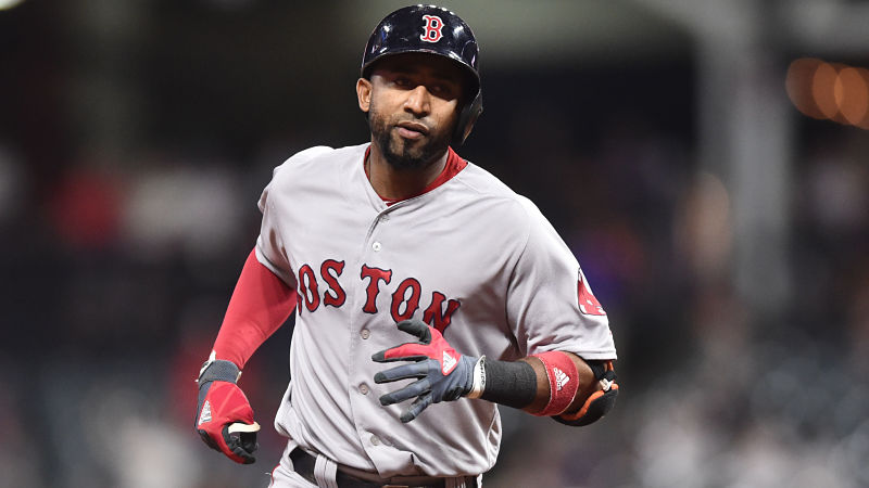 MLB infielder Eduardo Nunez