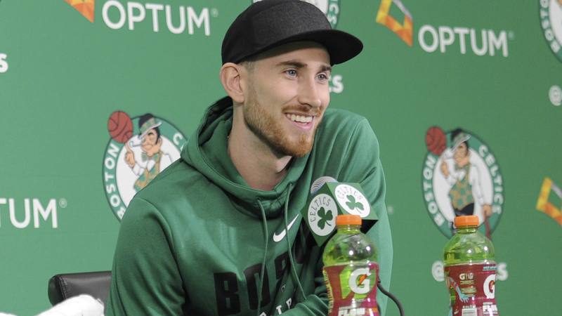 Celtics forward Gordon Hayward