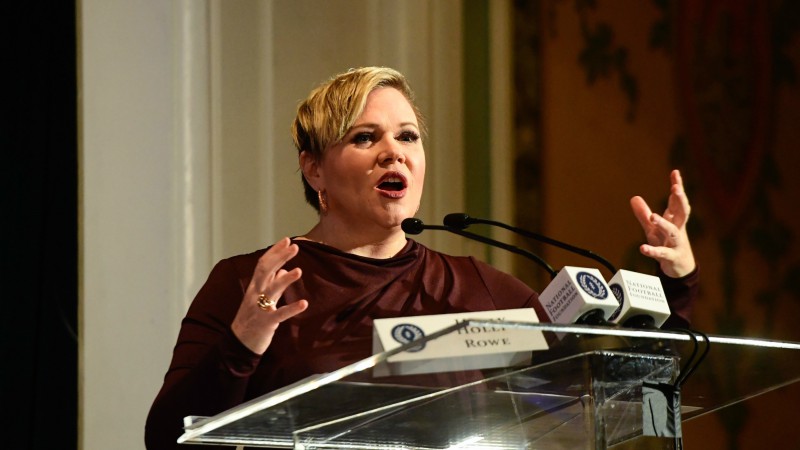 ESPN reporter Holly Rowe