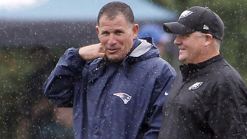 Patriots assistant coach Jerry Schuplinski