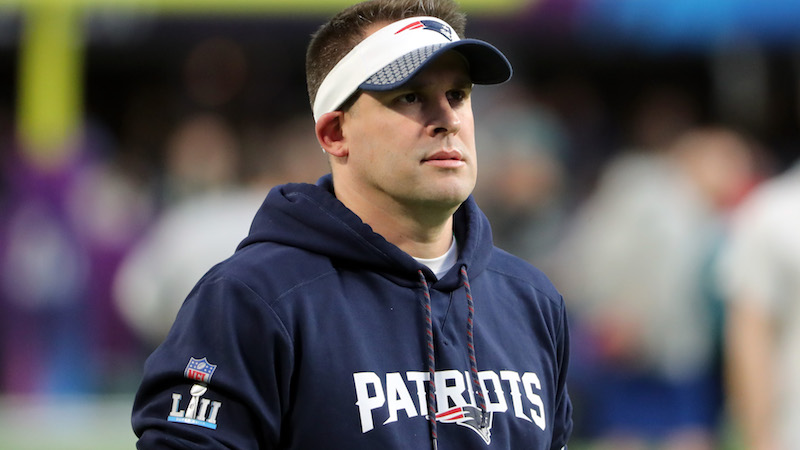 Patriots offensive coordinator Josh McDaniels