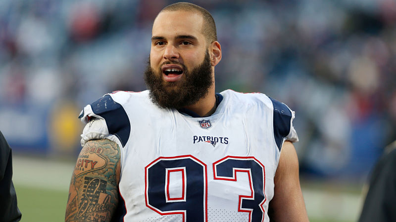 New England Patriots defensive end Lawrence Guy