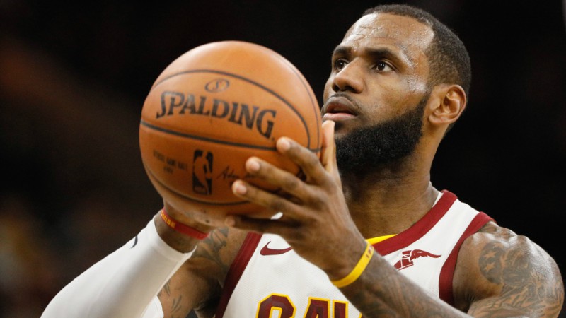 Cleveland Cavaliers small forward LeBron James