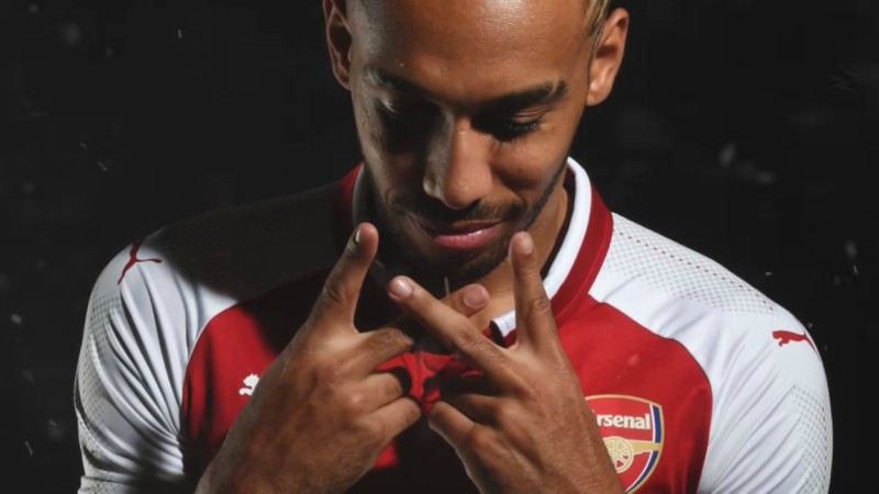 Arsenal striker Pierre-Emerick Aubameyang