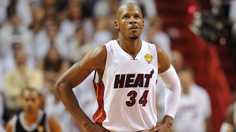 Miami Heat guard Ray Allen
