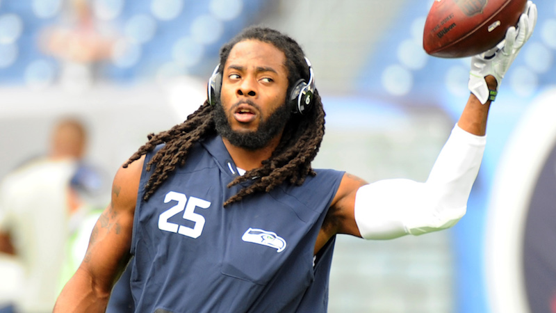 Seahawks cornerback Richard Sherman