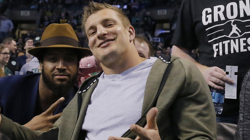 Patriots tight end Rob Gronkowski