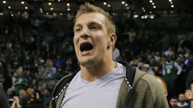 New England Patriots tight end Rob Gronkowski