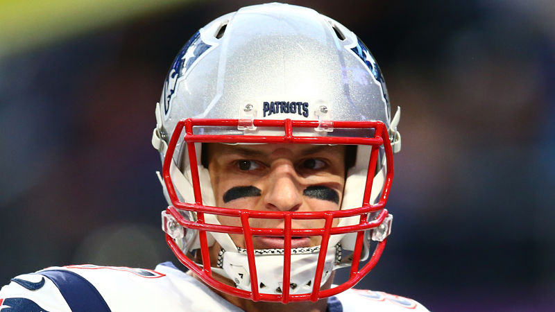 New England Patriots tight end Rob Gronkowski