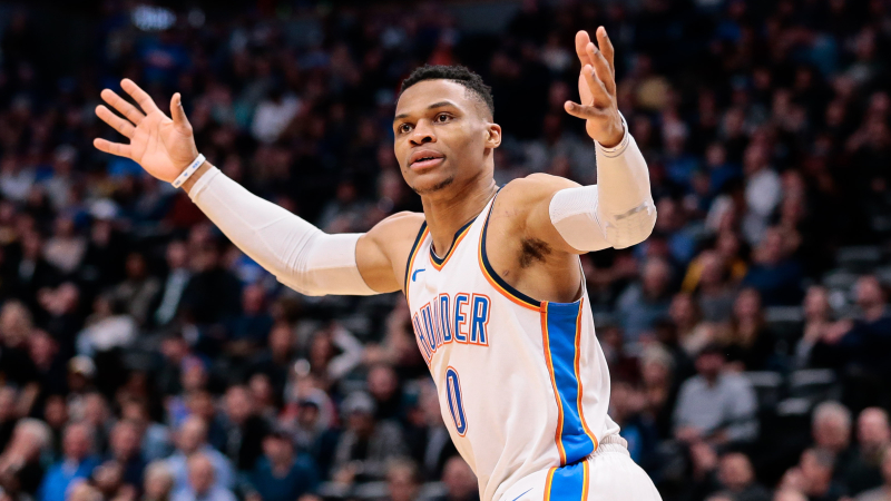 Oklahoma City Thunder point guard Russell Westbrook