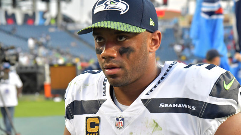 Seattle Seahawks quarterback Russell Wilson