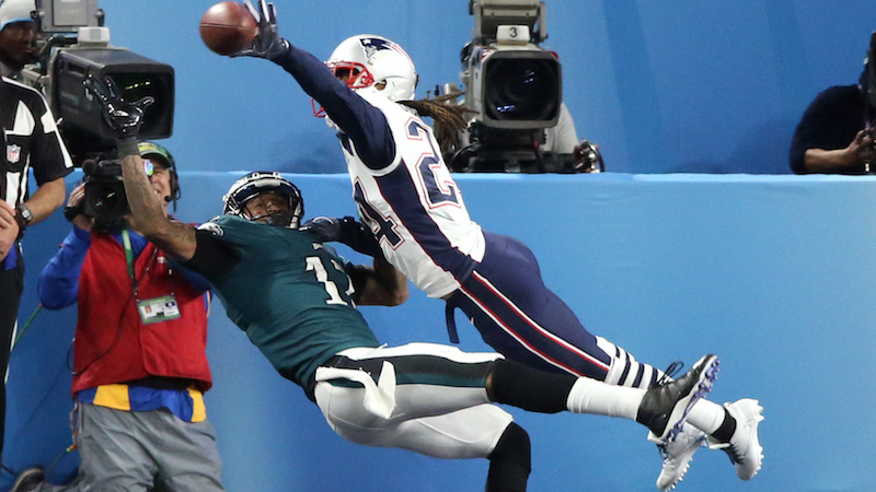 Patriots cornerback Stephon Gilmore