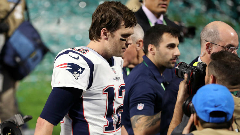 New England Patriots quarterback Tom Brady