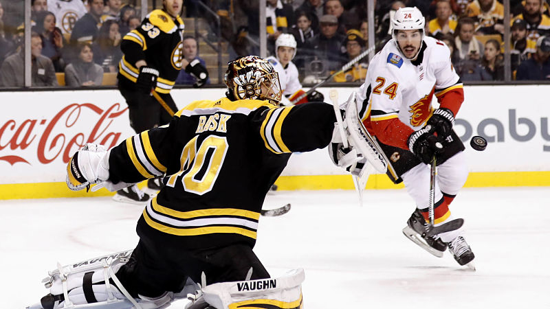 Boston Bruins goalie Tuukka Rask
