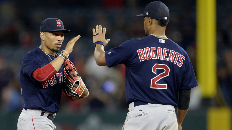 Mookie Betts and Xander Bogaerts